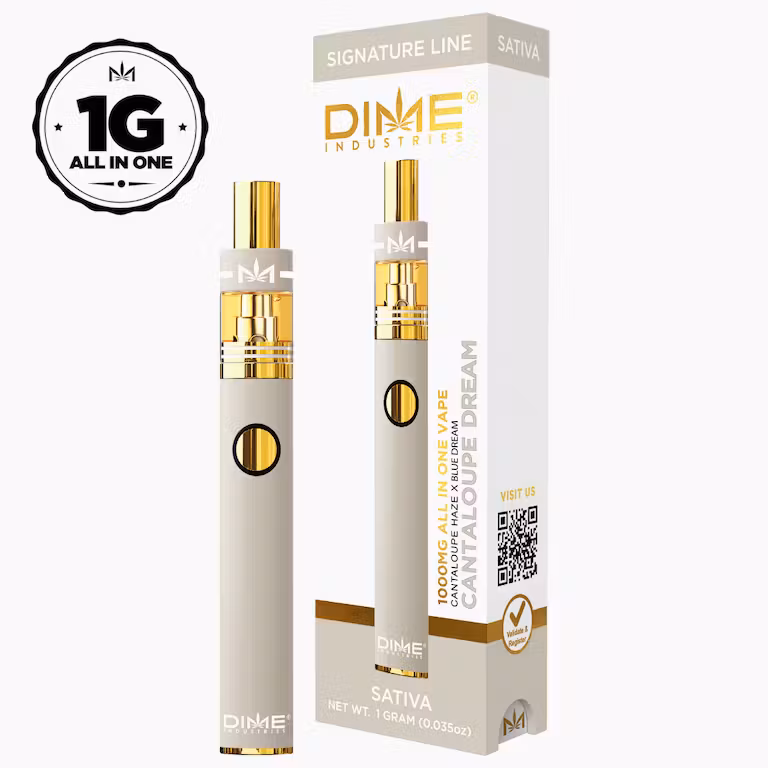 Photograph of product: 1g Cantaloupe Dream (Oui'd) All-in-One TH-oui:84% $39 or 2/$70