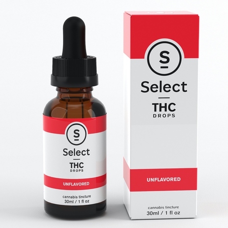 Photograph of product: Select Unflavored TH-oui Tincture 1000mg