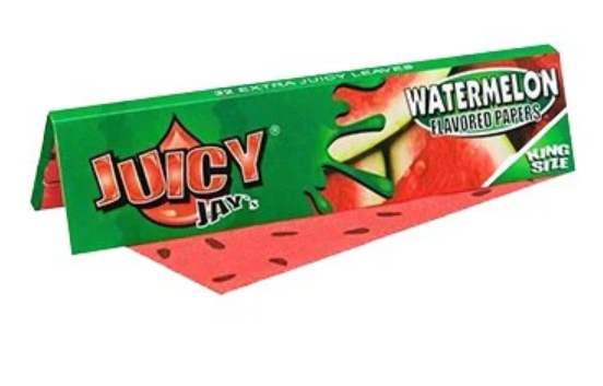 Photograph of product: Juicy Jays: Watermelon King Size Rolling Papers - 