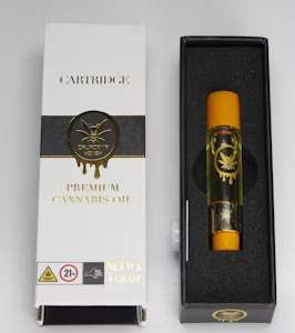 Photograph of product: California Honey - Blueberry Haze - 1g Cart