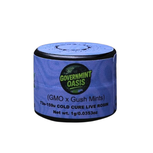 Photograph of product: Rosin Tech Labs | Governmint Oasis Cold Cure Rosin | 1g