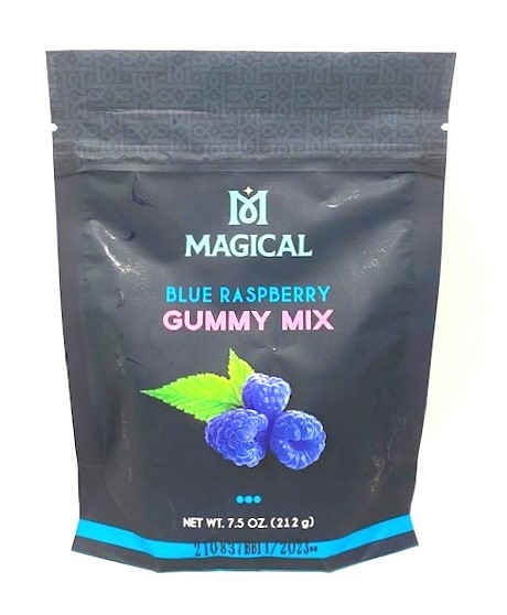 Photograph of product: Magical Gummy Mix - Blue Raspberry