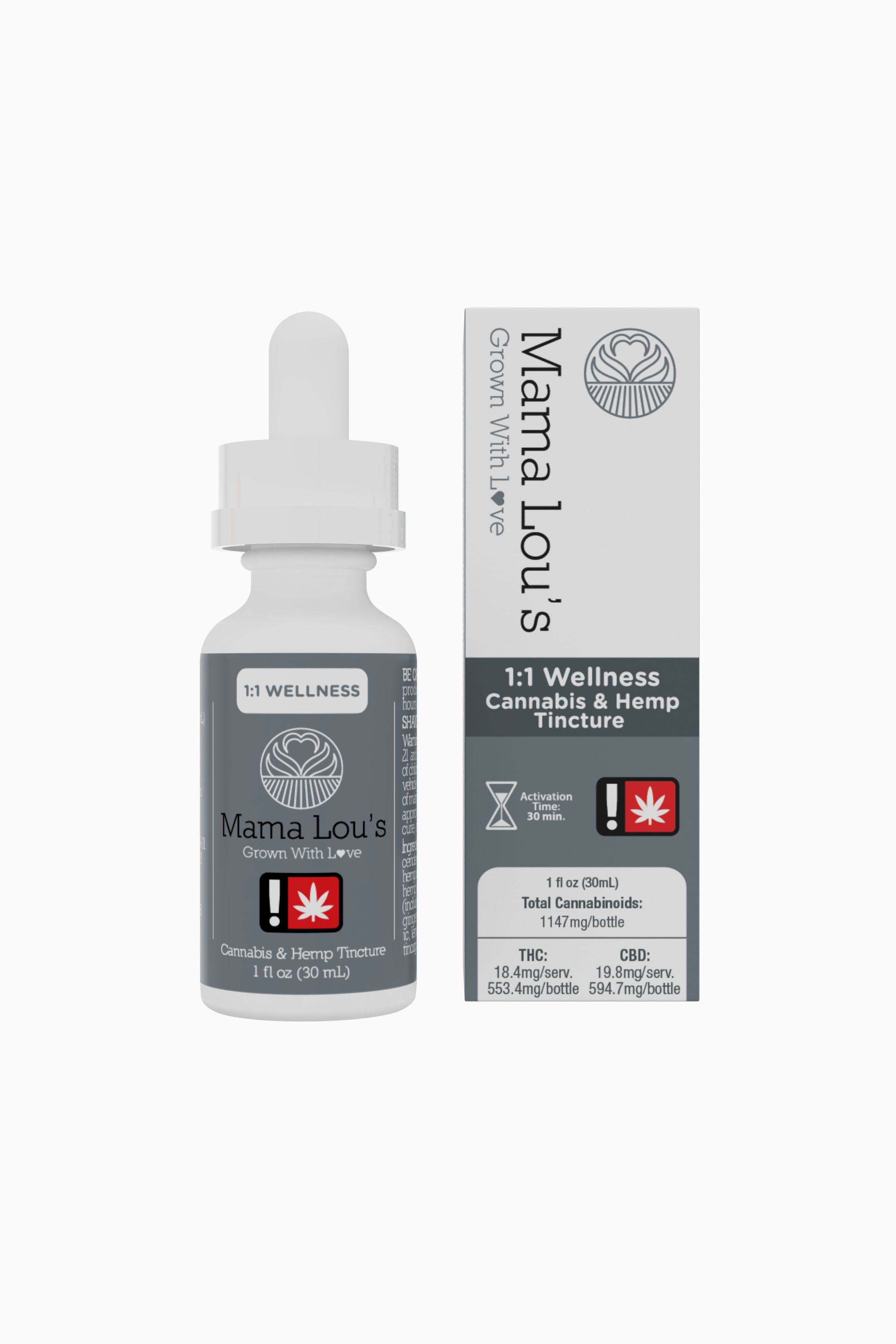 Photograph of product: Mama Lou's | Wellness 1:1 Tincture