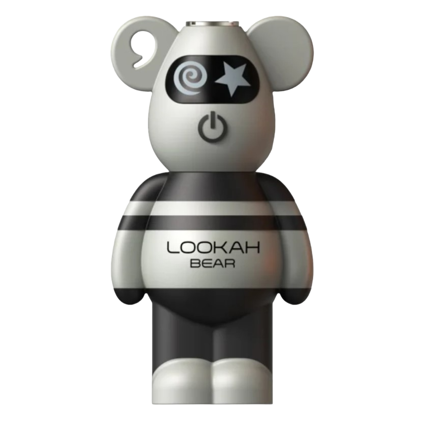 Photograph of product: Lookah Bear 500 mAh Variable Voltage 510 Battery | Grey