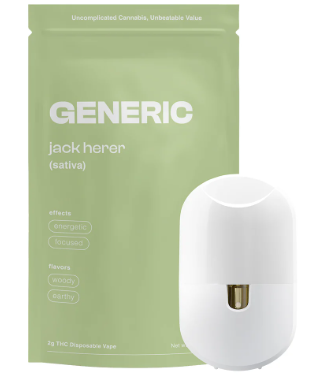 Photograph of product: Jack Herer Disposable ( S ) 2g