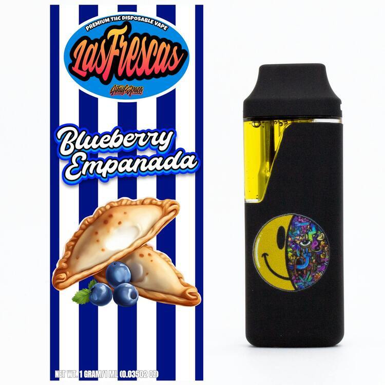 Photograph of product: Las Frescas - Blueberry Empanada Disposable Vape