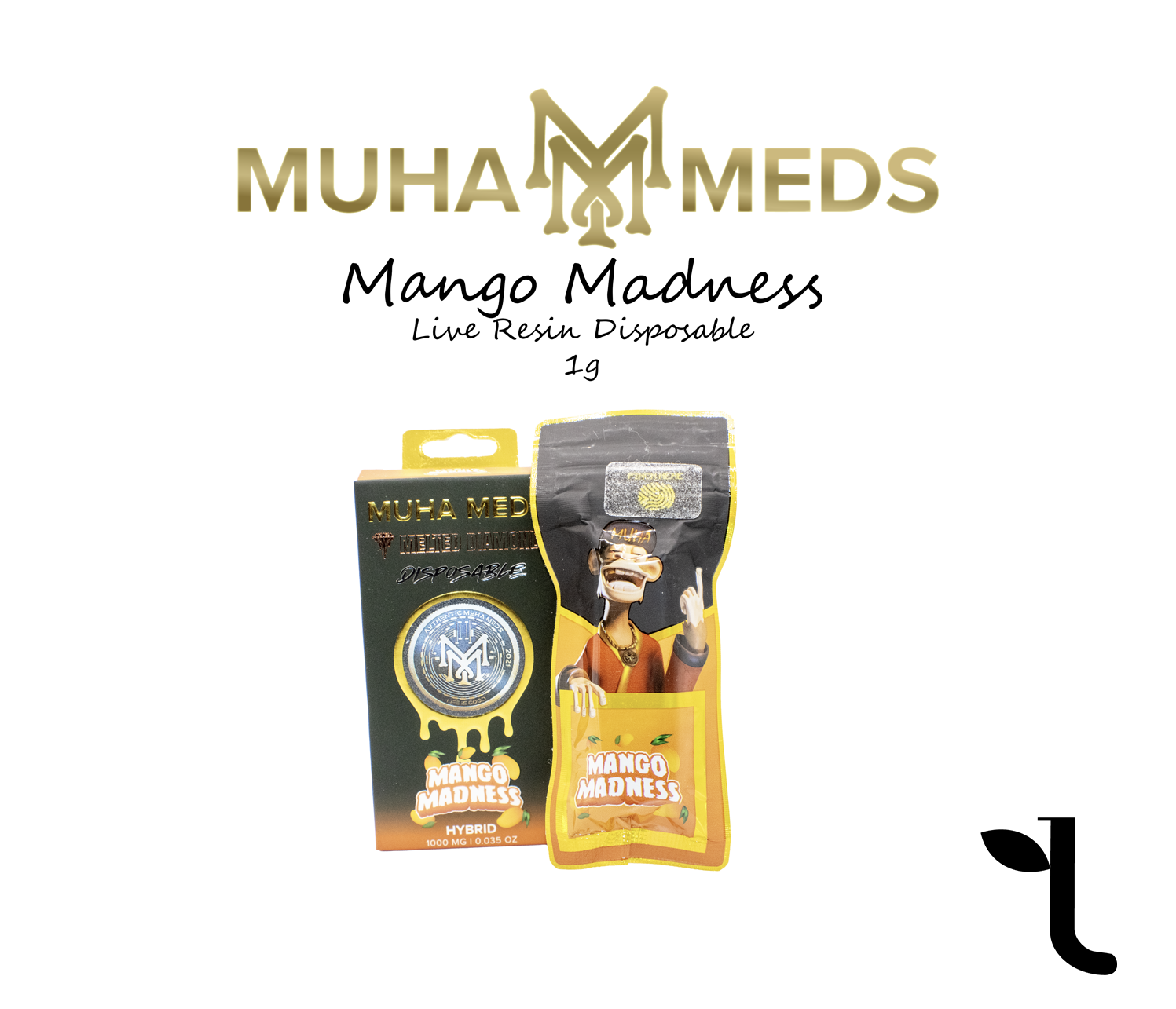 Photograph of product: Muha Meds | Mango Madness | Melted Diamonds