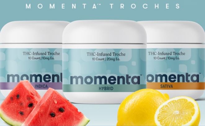 Photograph of product: Raspberry Troches | 10ct/50mg