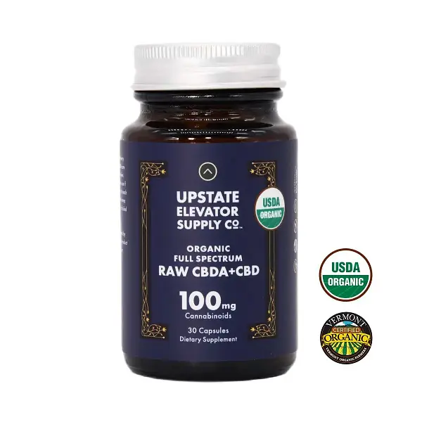 Photograph of product: UPSTATE ELEVATOR SUPPLY | Full Spectrum Capsules |  2250MG CBG/CBD/CBDA  (30ct/75MG)