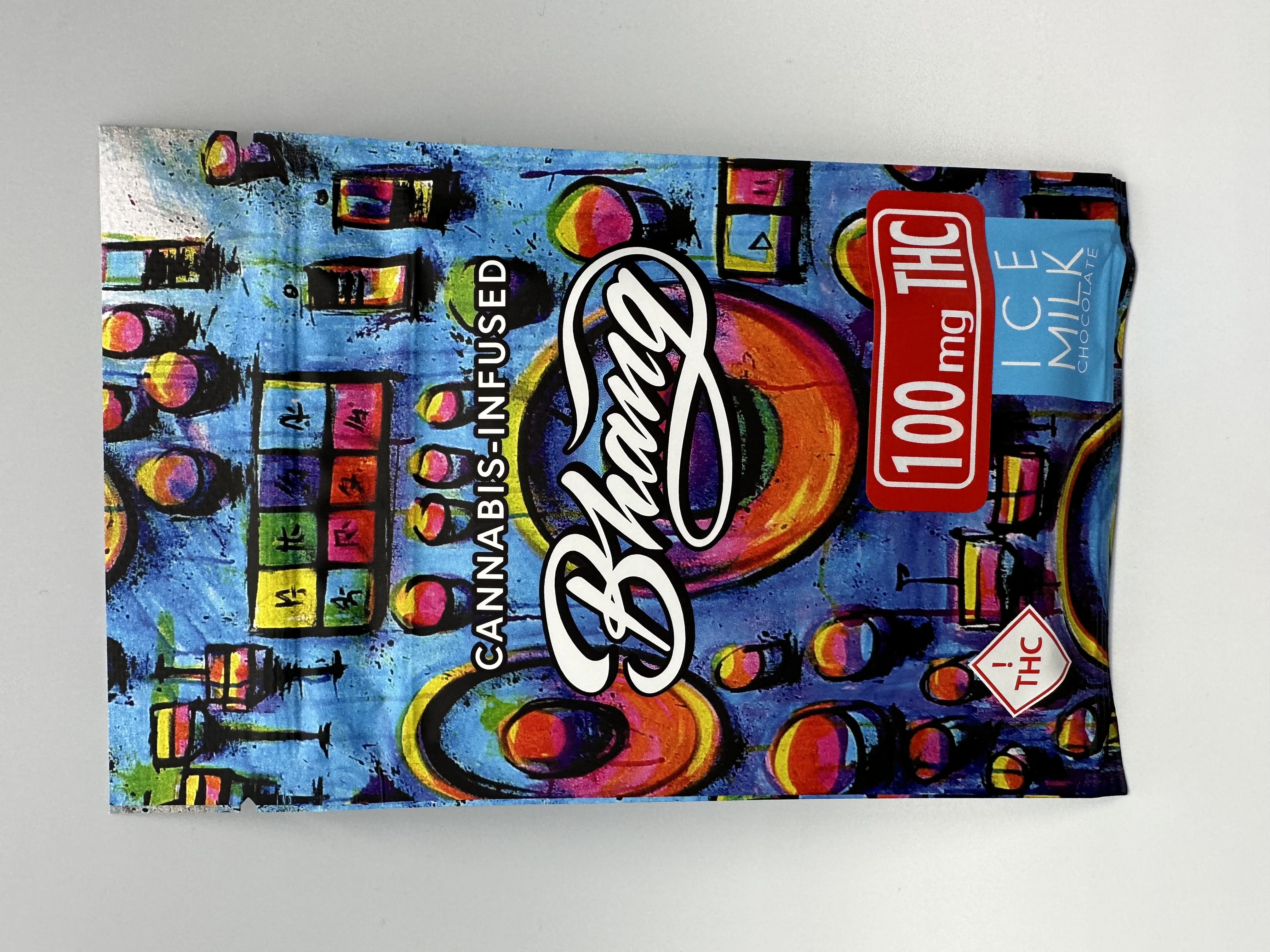 Photograph of product: Bhang | Ice Milk Chocolate (Hybrid) | 100mg