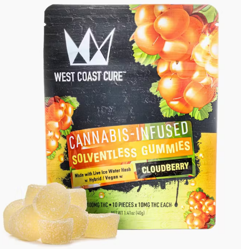 Photograph of product: CLOUDBERRY HASH GUMMIES