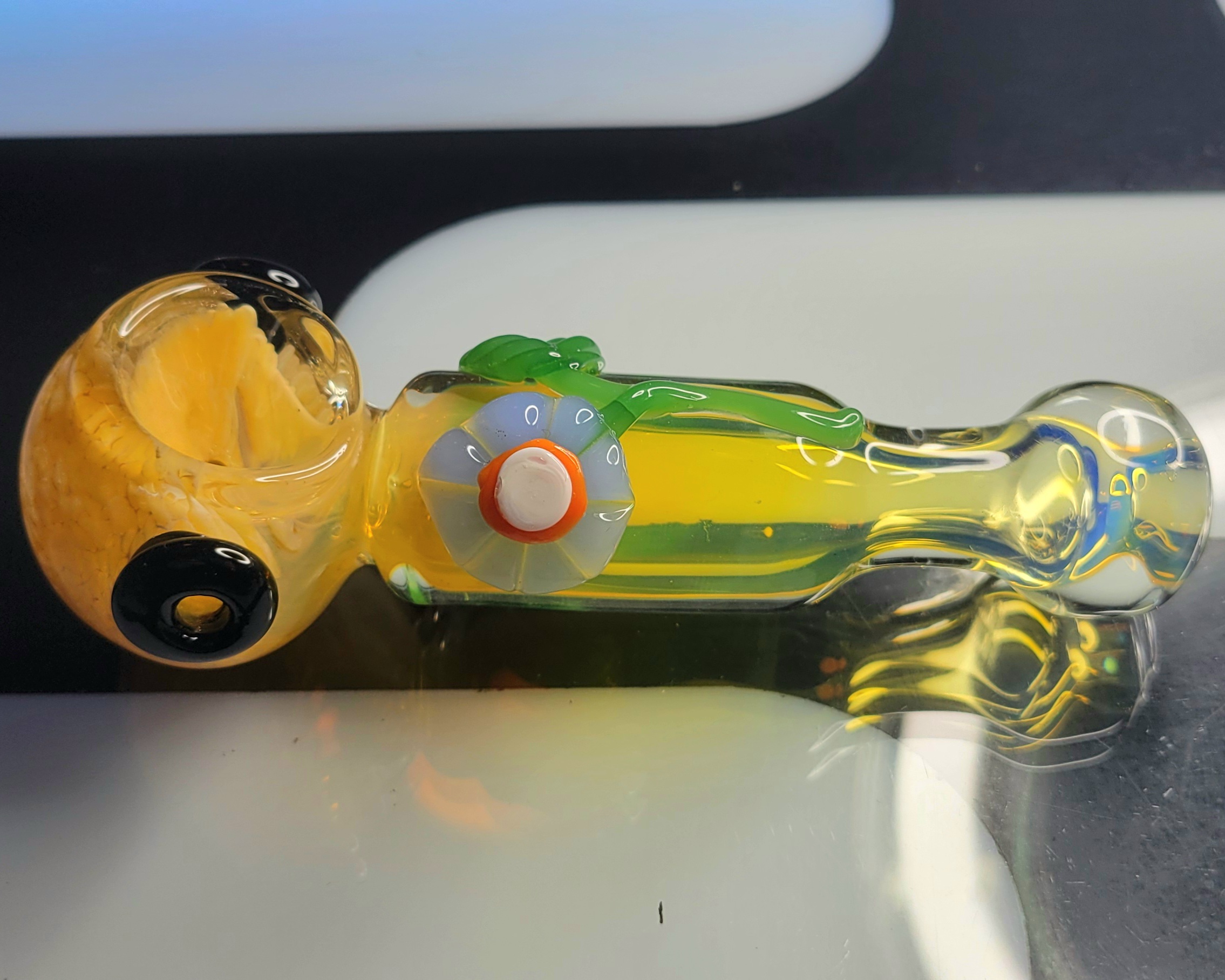 Photograph of product: Glass Pipe - Flower