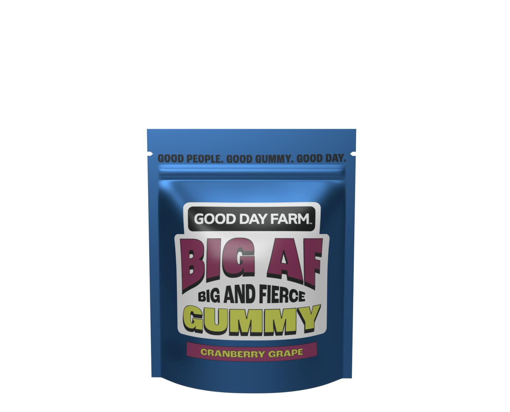 Photograph of product: GOOD DAY FARM - BIG AF CRANBERRY GRAPE SINGLE 100MG HYBRID