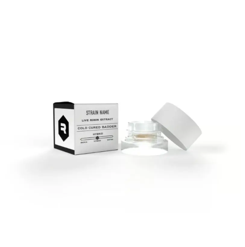 Photograph of product: GARLIC BUTTER LIVE ROSIN BADDER 1G