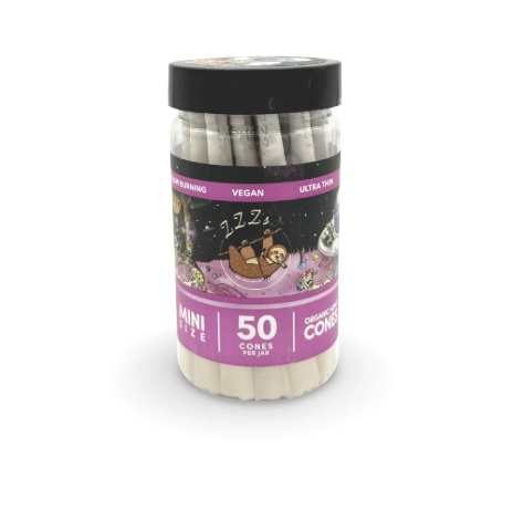 Photograph of product: Intergalactic Trip Mini size Cones Jar | 50pk