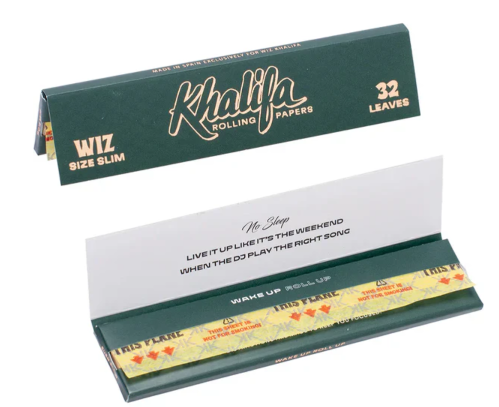 Photograph of product: Khalifa | King Size Slim Rolling Papers