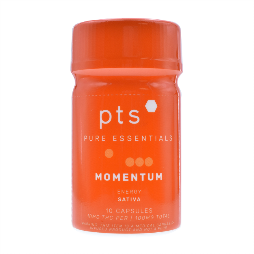Photograph of product: Momentum | 10mg | 10pk Capsules | PTS