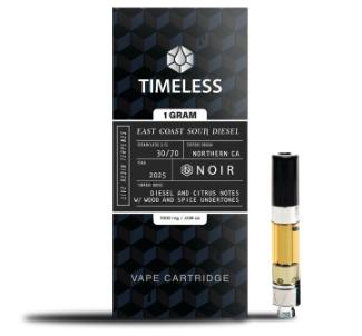 Photograph of product: East Coast Sour Diesel | NOIR Vape | .5g