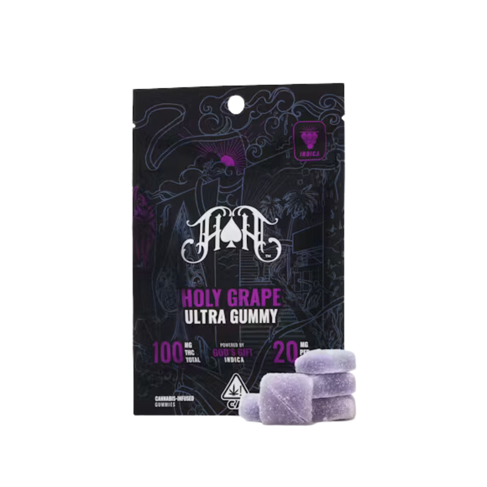 Photograph of product: HOLY GRAPE GUMMIES