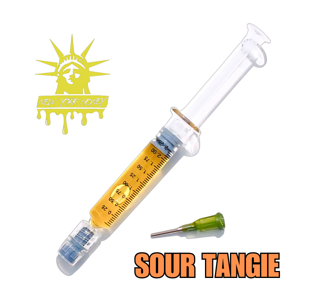 Photograph of product: New York Honey | Refill Syringe Sour Tangie | 2G Dablicator