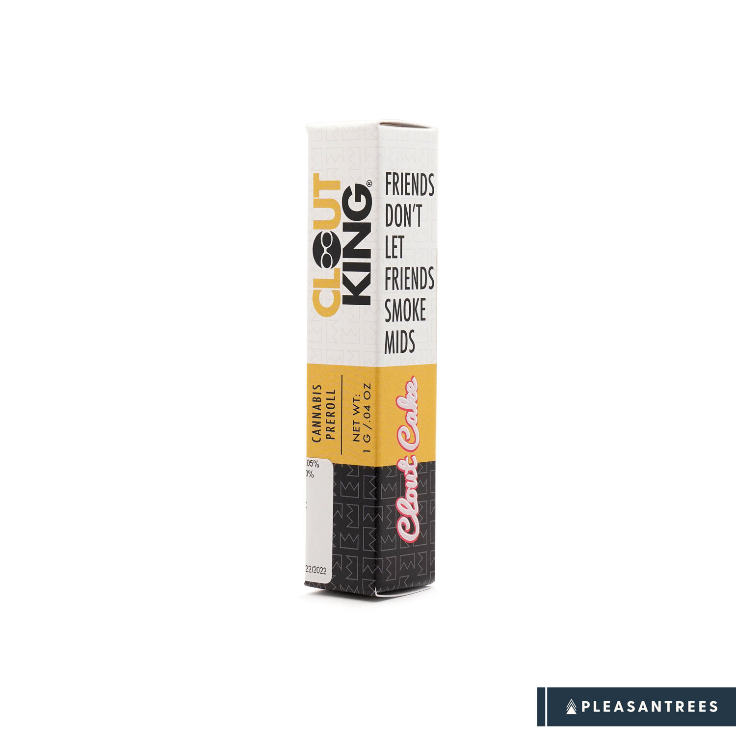 Photograph of product: Clout King | Milk Steak | Preroll - Single