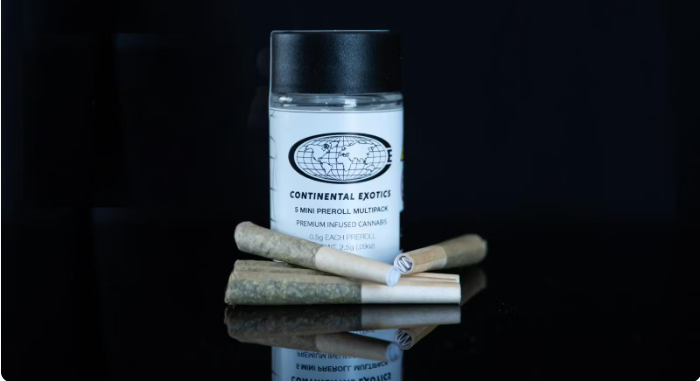 Photograph of Product: Continental Exotics 5 Pk | Mini Hash Infused | Guava Gelato