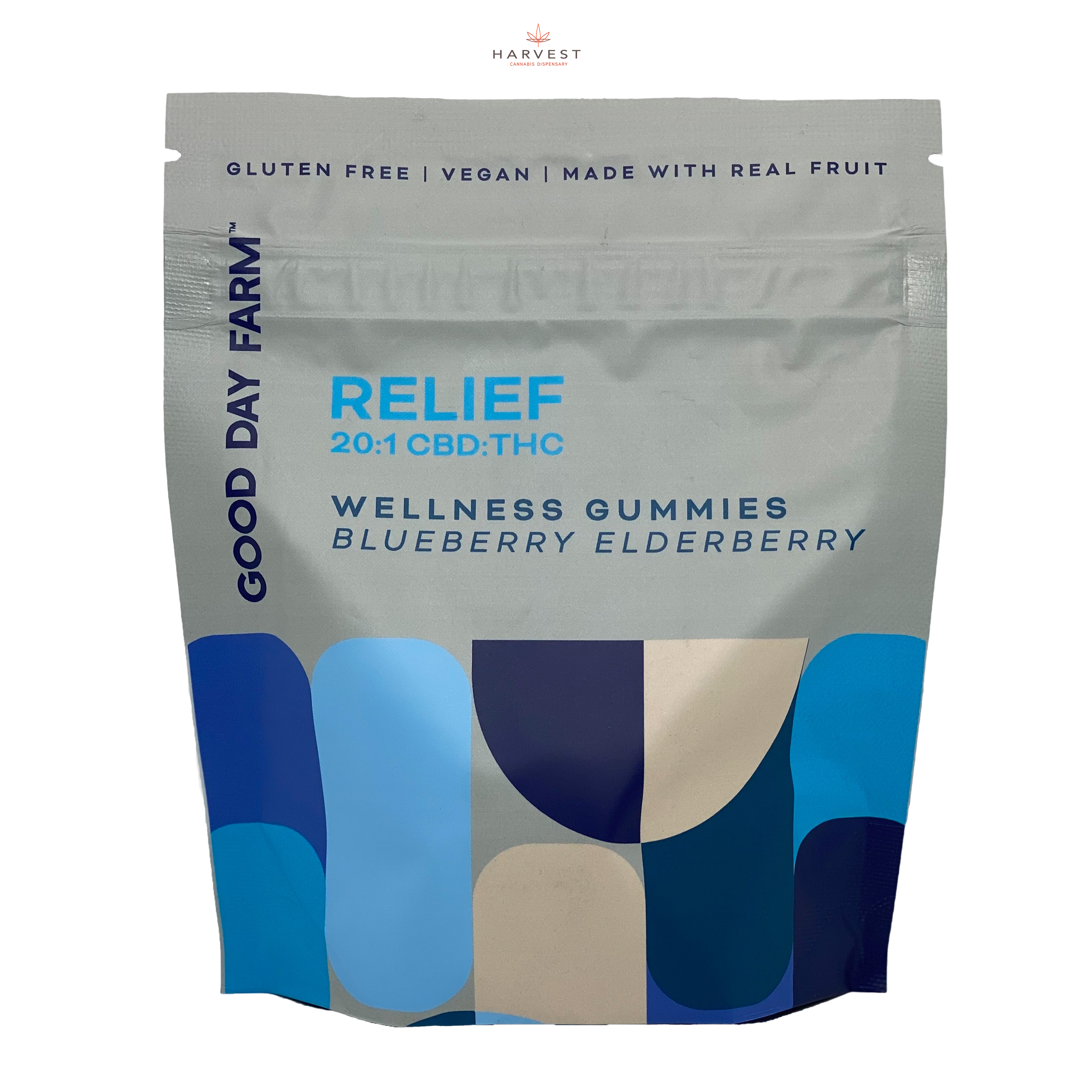 Photograph of product: 20:1 Blueberry Elderberry Gummies