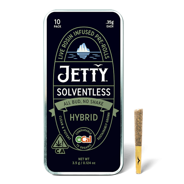 Photograph of product: Governmint Oasis x Cadillac Rainbows 0.35g Solventless Pre-Roll 10pk - 10pk