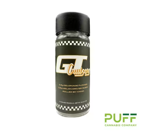 Photograph of Product: GT Rolling Co. x 3 Pitstop Hand Rolls | Bubble Gum