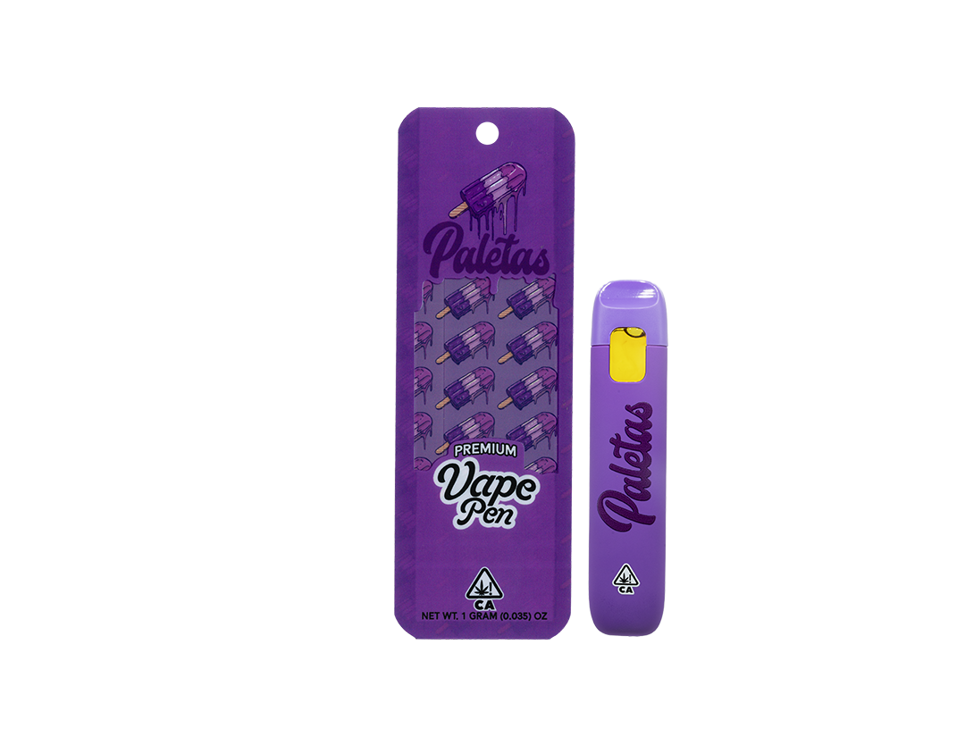 Photograph of product: Paletas Purple Grape Oui'd All In One 1g