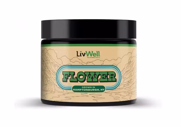 Photograph of product: Livwell - Burnout Cookies (S) - 16.68% - Flower - 14g