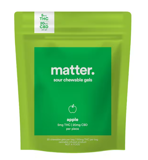 Photograph of Product: Matter. | Apple | 10 Pack Gummies
