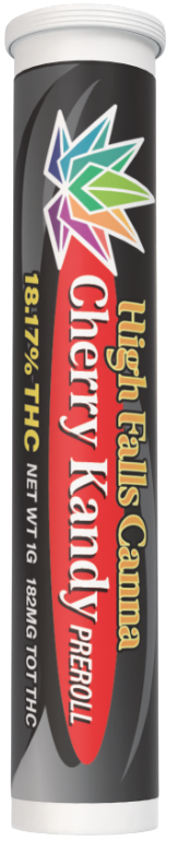 Photograph of product: Infused Cherry Kandy - Pre-Roll Single (1.0g)