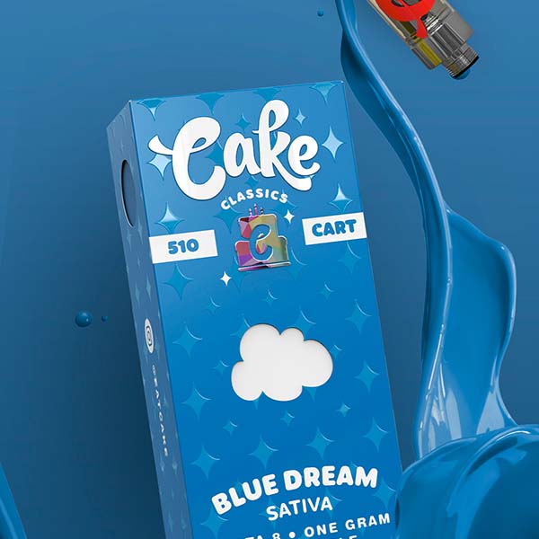 Photograph of product: Cake Cart 1g Blueberry Dream