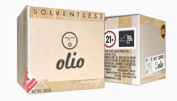 Photograph of product: OLIO | LIVE ROSIN JAM | SONIC BOOM