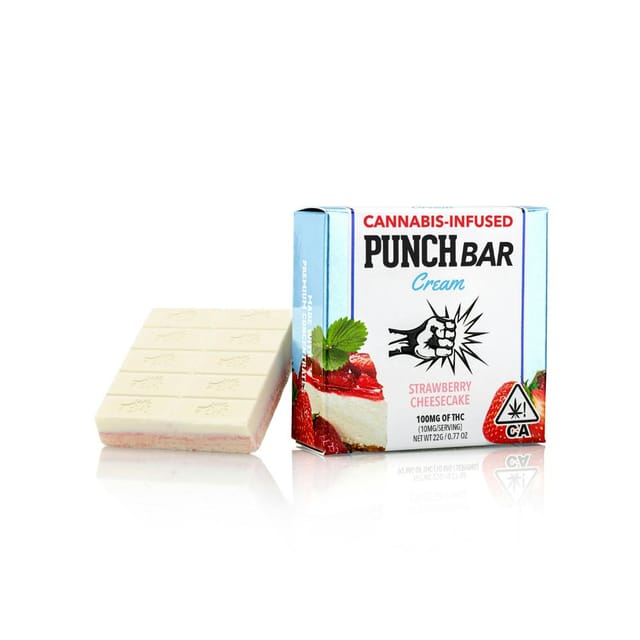 Photograph of product: Strawberry Cheesecake | 100MG Rosin PunchBar - 