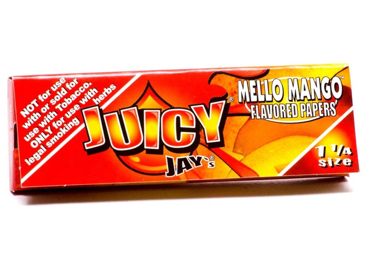 Photograph of product: Juicy Jay's 1 1/4 Mango Papers