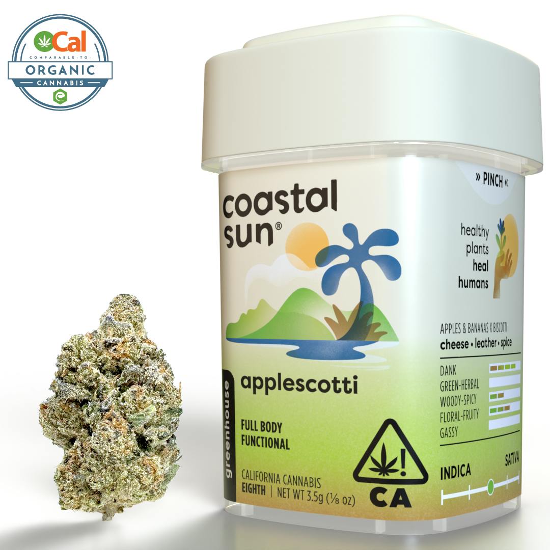 Photograph of product: Coastal Sun | Flower 3.5g | H | Applescotti