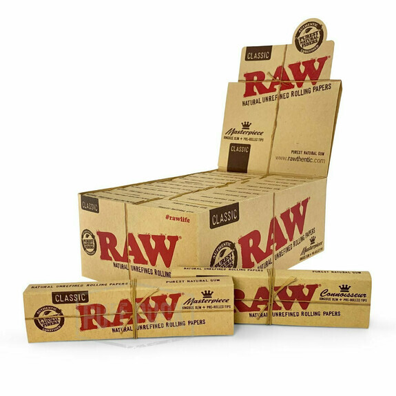 Photograph of product: RAW Classic Masterpiece 1 14 Paper and Tips $5