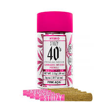 Photograph of product: PINK ACAI 2.5G 5 PACK INFUSED PREROLLS