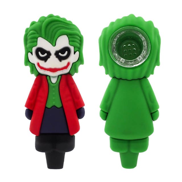 Photograph of product: Clown Villain Silicone Pipe - 