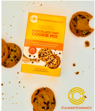 Photograph of product: Infused Chocolate Chip Cookie Mix | 100mg