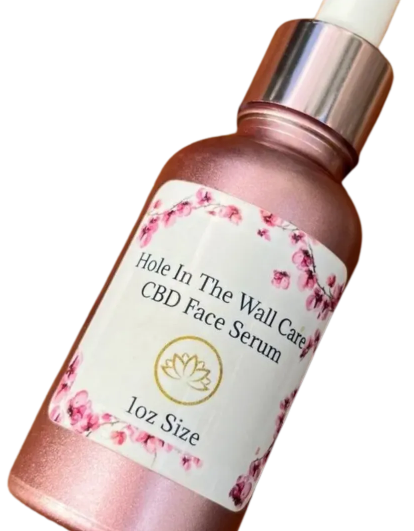 Photograph of product: Hole In the Wall Care - Rose CBD Face Serum