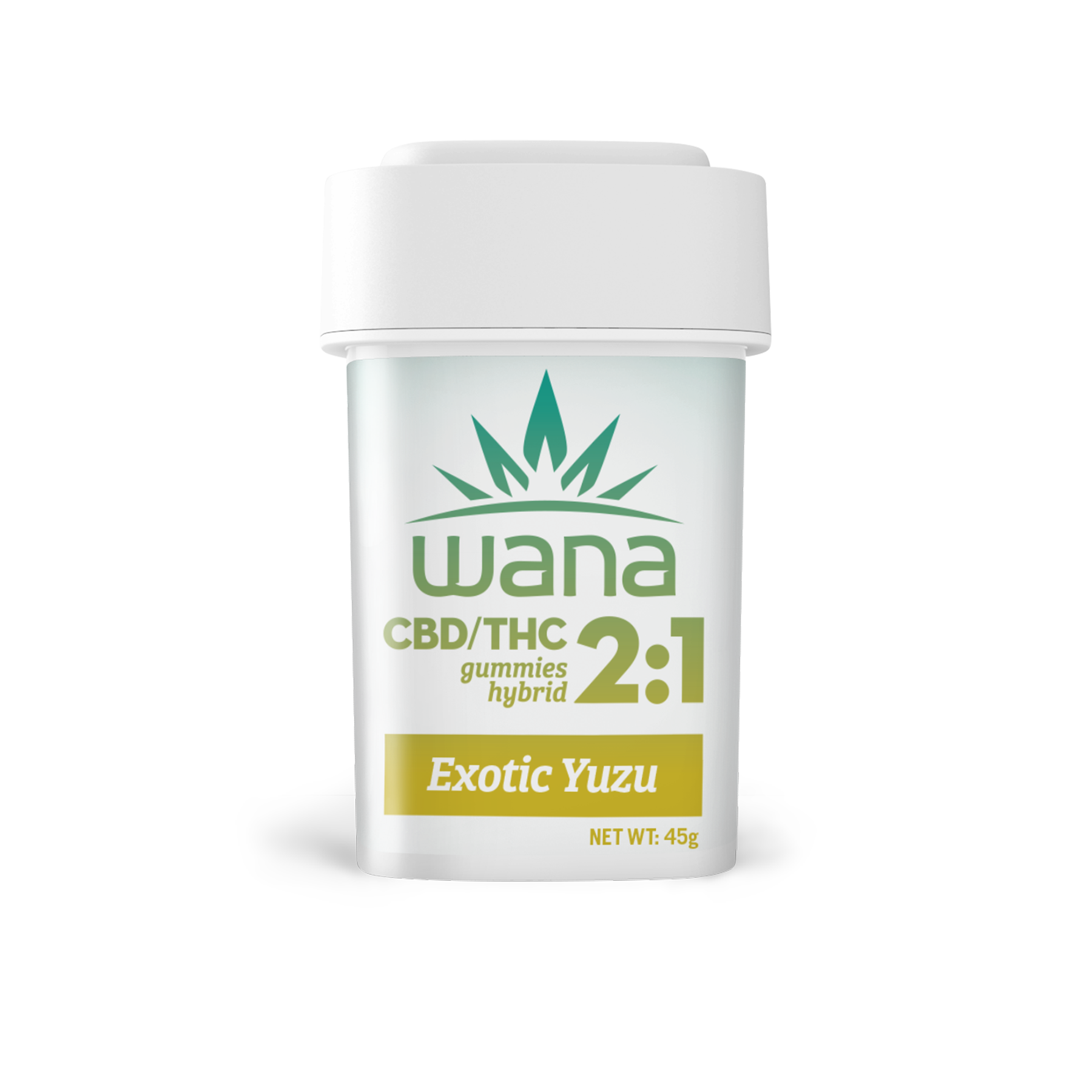 Photograph of product: Sour Yuzu Gummies 2:1  (100mg)