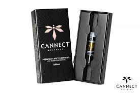 Photograph of product: Cannect Wellness Peanut Butter Breath .5g Live Resin Vape Cart