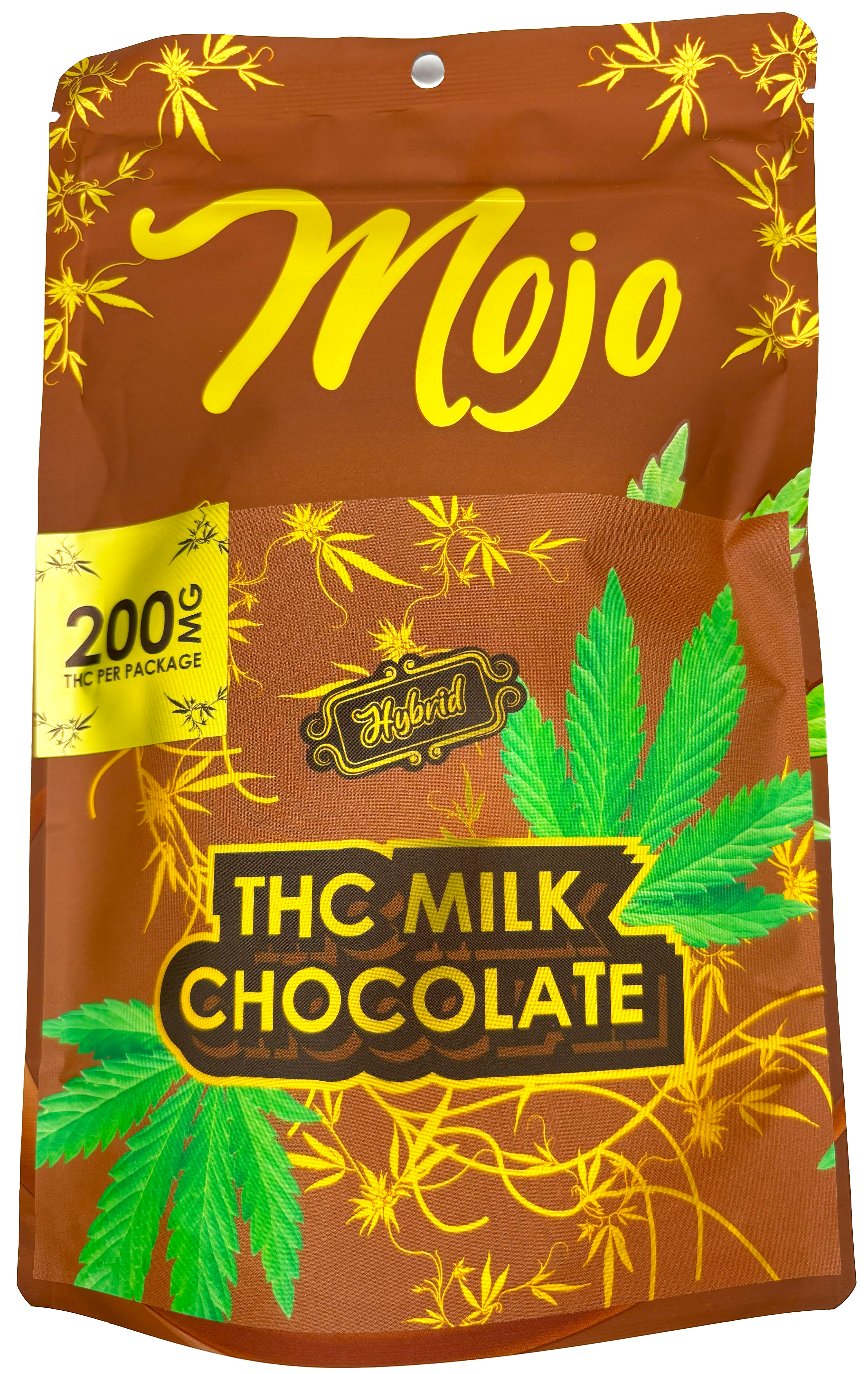 Photograph of product: Mojo | Milk Chocolate | Chocolate Edible | 200mg TH-oui