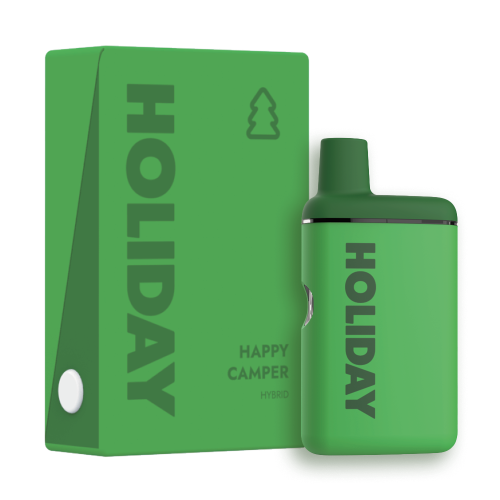 Photograph of product: Holiday | Happy Camper | All In One Vape | TH-oui CBD