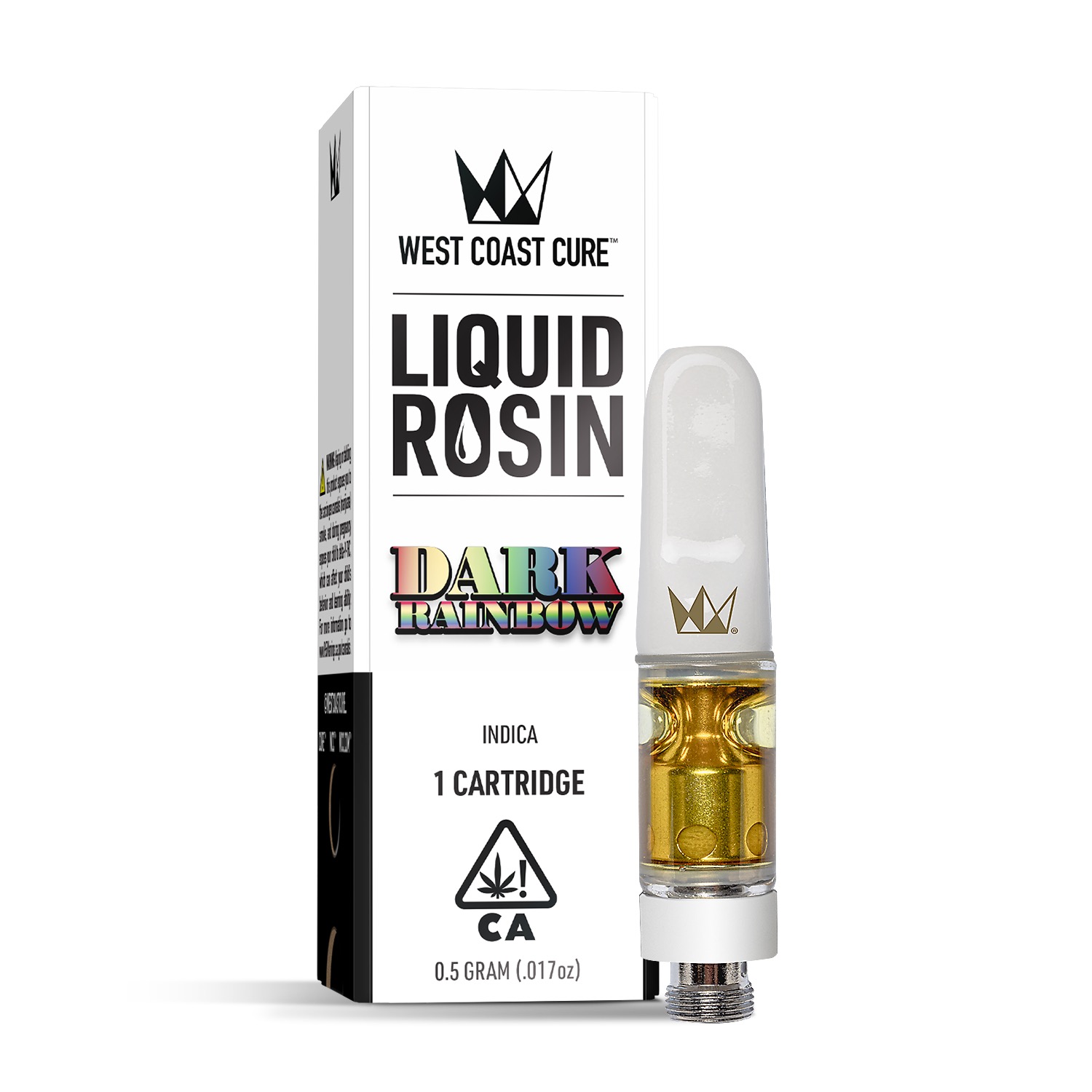 Photograph of product: DARK RAINBOW .5G LIQUID ROSIN CARTRIDGE