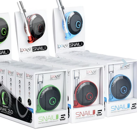 Photograph of product: Lookah Snail 2.0 Variable Voltage 510 Vape Battery | 350mAh