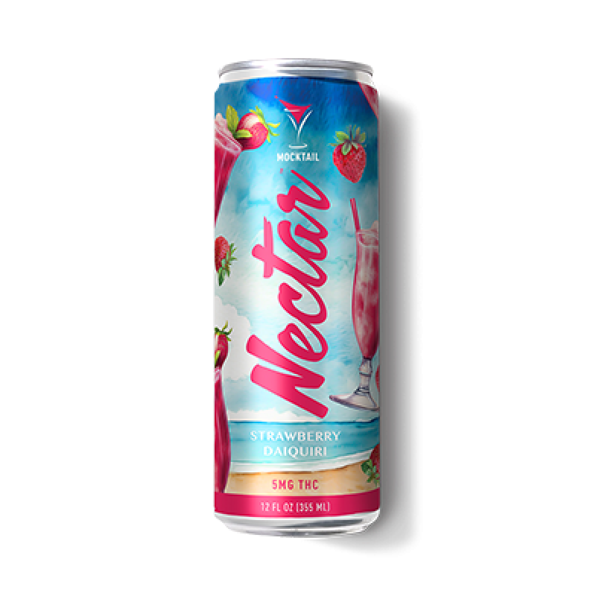 Photograph of product: Nectar | Strawberry Daquiri | Mocktail | 1pk